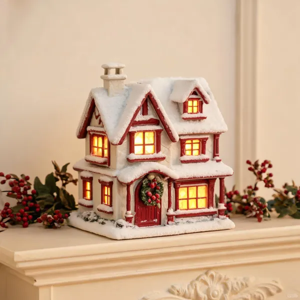Christmas village house